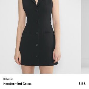 Babaton Button-Up Mini Dress